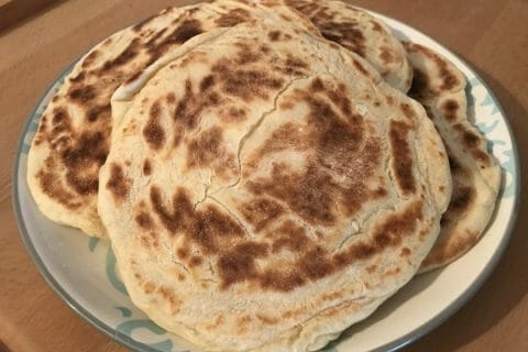 Cliquez pour zoomer ! Naans au fromage Thermomix par Erza