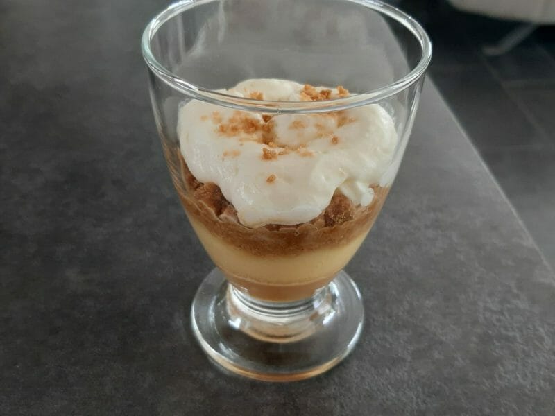 Cliquez pour zoomer ! Verrines pommes caramel et spéculoos Thermomix par lokev