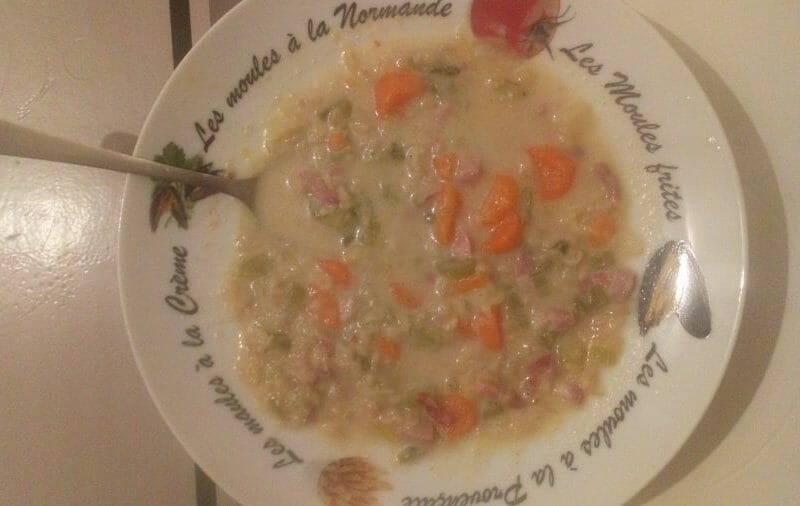 Cliquez pour zoomer ! Soupe à l’orge Thermomix par lokev