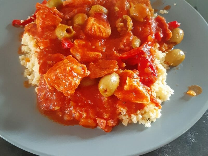 Cliquez pour zoomer ! Sauté de poulet au chorizo Thermomix par lokev