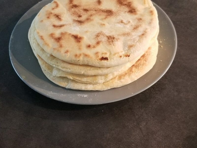 Cliquez pour zoomer ! Naans au fromage Thermomix par lokev