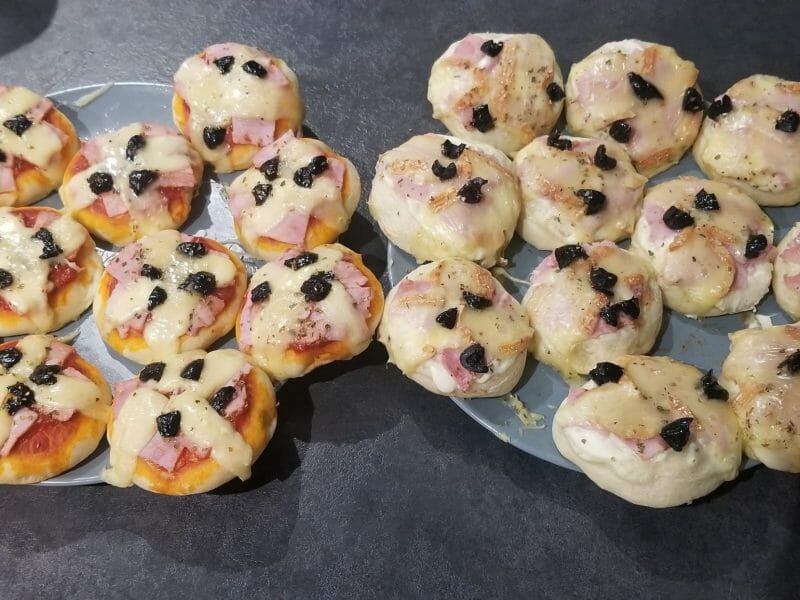 Cliquez pour zoomer ! Pizzette Thermomix par lokev