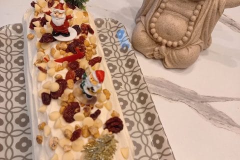 Cliquez pour zoomer ! Bûche forêt noire Thermomix par petitboulet03