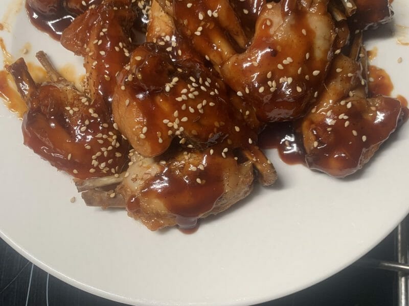 Cliquez pour zoomer ! Ailes de poulet au miel Thermomix par sarahjeh
