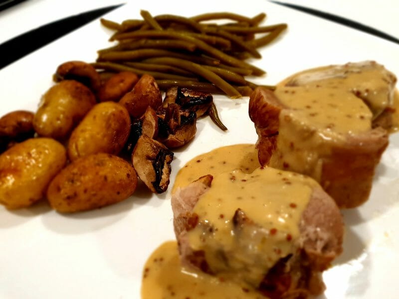 Cliquez pour zoomer ! Filet mignon à la moutarde Thermomix par Laya06