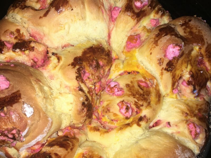 Cliquez pour zoomer ! Brioche aux pralines roses Thermomix par Adeline_7