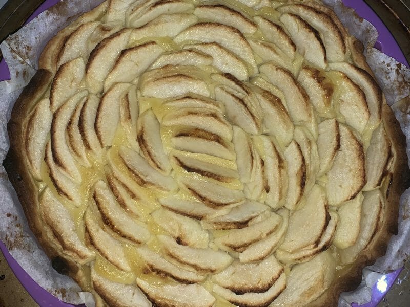 Cliquez pour zoomer ! Tarte aux pommes alsacienne Thermomix par Lauraa_2