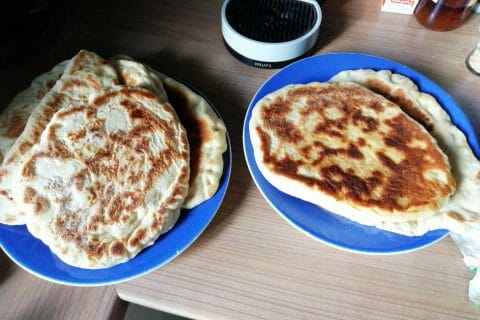 Cliquez pour zoomer ! Naans au fromage Thermomix par Sandrine57220