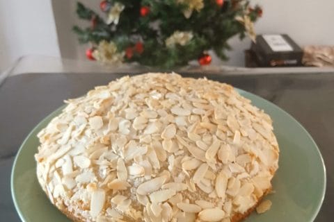 Cliquez pour zoomer ! Gâteau façon croissant aux amandes Thermomix par @amour777@