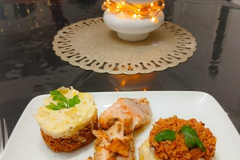 Cliquez pour zoomer ! Saumon au citron et à l’ail Thermomix par @amour777@