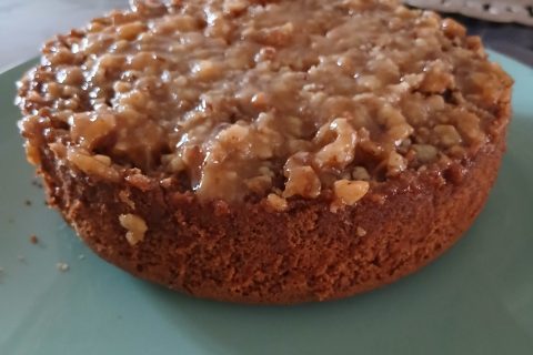 Cliquez pour zoomer ! Gâteau pécan caramel Thermomix par @amour777@