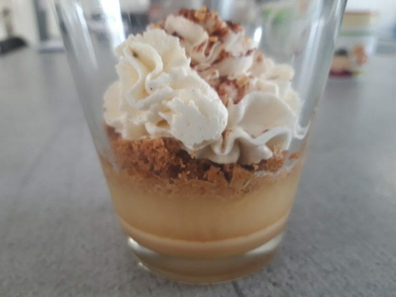 Cliquez pour zoomer ! Verrines pommes caramel et spéculoos Thermomix par Adeli