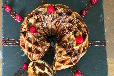 Cliquez pour zoomer ! Gâteau zébré Thermomix par Tania_3