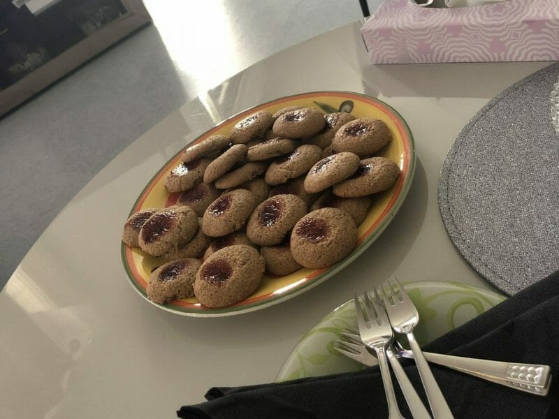 Cliquez pour zoomer ! Jam drops – Biscuits à la confiture Thermomix par Ouisstev