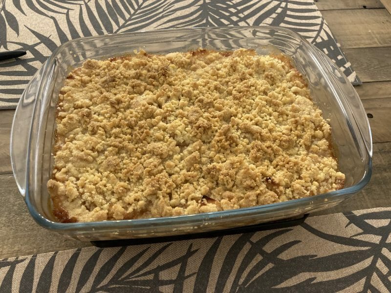 Cliquez pour zoomer ! Crumble aux Pommes Thermomix par atlas67