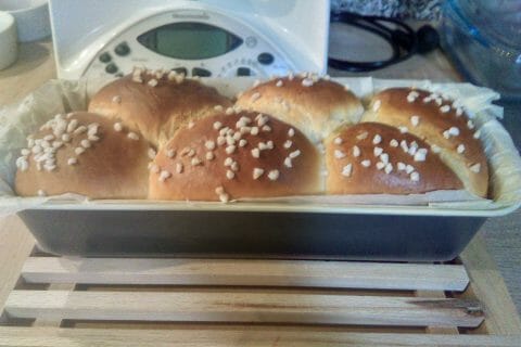 Cliquez pour zoomer ! Brioche sans beurre, sans oeufs Thermomix par atlas67