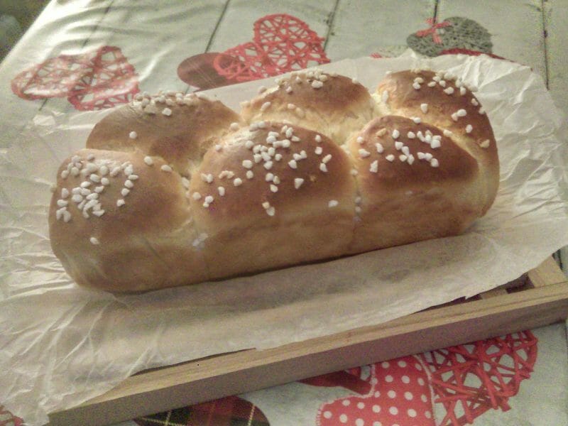 Cliquez pour zoomer ! Brioche sans beurre, sans oeufs Thermomix par atlas67