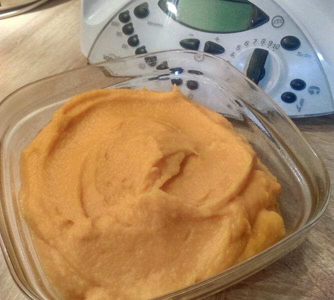 Cliquez pour zoomer ! Purée de pommes de terre et patates douces Thermomix par atlas67