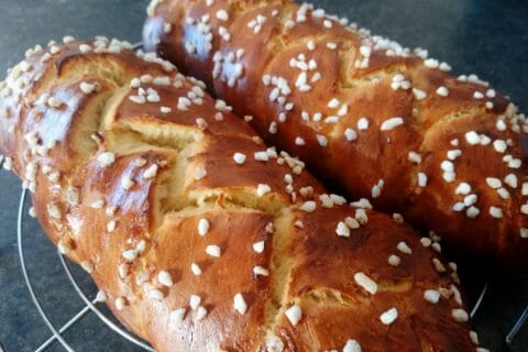 Cliquez pour zoomer ! Brioche tressée à la mie filante Thermomix par Melissa_9