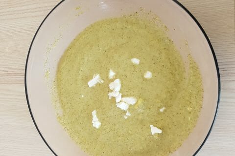 Cliquez pour zoomer ! Velouté de brocoli et feta au Thermomix
