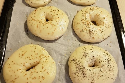 Cliquez pour zoomer ! Bagels au saumon fumé au Thermomix