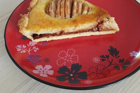 Cliquez pour zoomer ! Tarte poires et chocolat au Thermomix