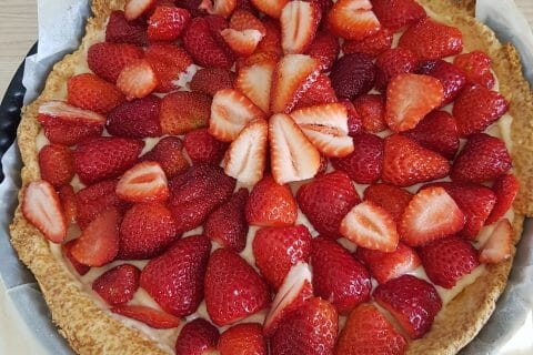 Cliquez pour zoomer ! Tarte aux fraises au Thermomix