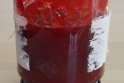Cliquez pour zoomer ! Confiture de framboises au Thermomix