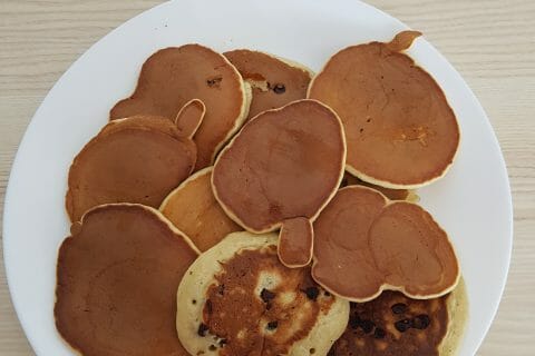 Cliquez pour zoomer ! Pancakes à la banane au Thermomix
