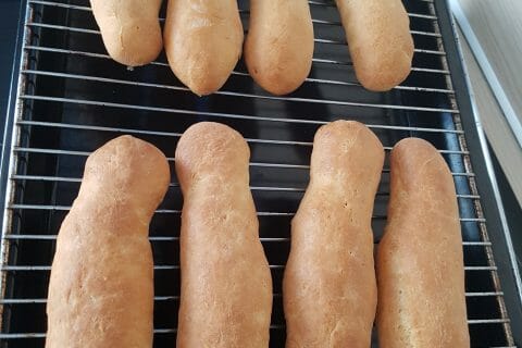 Cliquez pour zoomer ! Pain à hot-dog au Thermomix