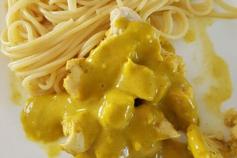 Cliquez pour zoomer ! Poulet coco aux 3 épices au Thermomix
