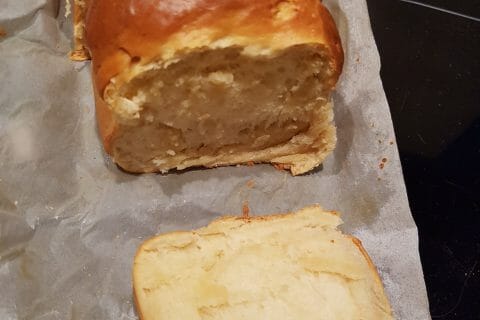 Cliquez pour zoomer ! Brioche sans beurre, sans oeufs au Thermomix
