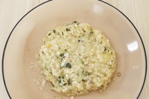 Cliquez pour zoomer ! Risotto champignons et courgettes au Thermomix