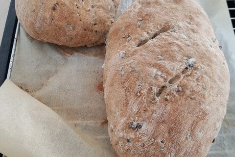 Cliquez pour zoomer ! Pain aux olives au Thermomix