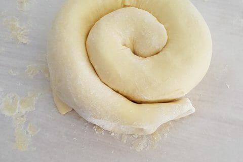 Cliquez pour zoomer ! Pâte feuilletée en escargot au Thermomix