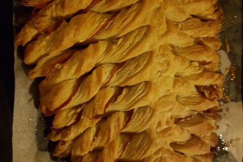 Cliquez pour zoomer ! Pâte feuilletée en escargot au Thermomix