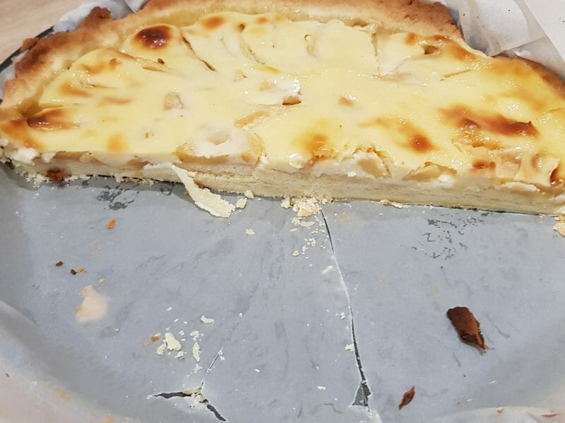 Cliquez pour zoomer ! Tarte aux pommes alsacienne Thermomix par mimi70400