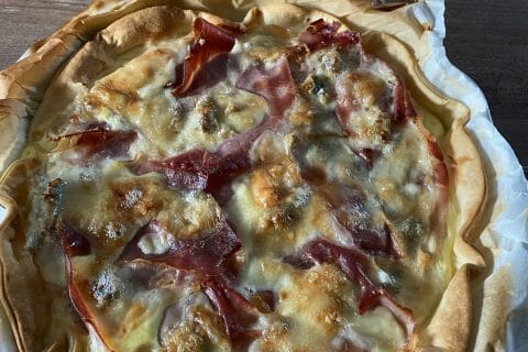 Cliquez pour zoomer ! Tarte gorgonzola et jambon de Parme Thermomix par Blandine_2