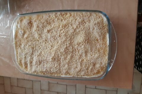 Cliquez pour zoomer ! Crumble courgettes, chèvre et lardons Thermomix par Sylvaine la trolle