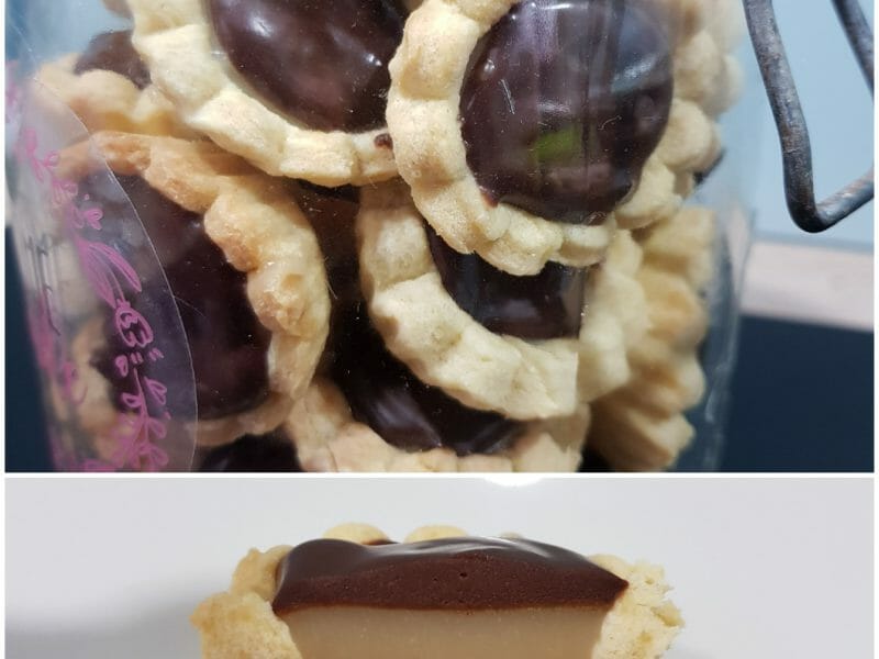 Cliquez pour zoomer ! Tartelettes chocolat et caramel beurre salé Thermomix par Lau_4