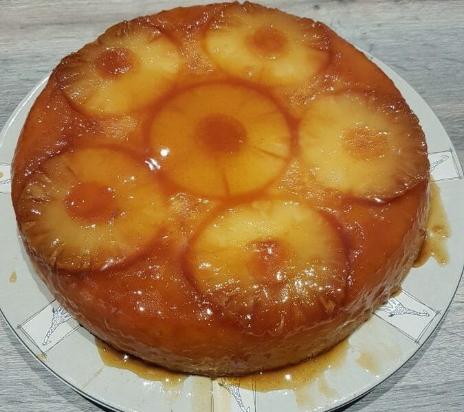 Gateau Renverse A L Ananas Au Thermomix Cookomix