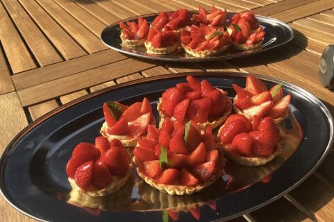 Cliquez pour zoomer ! Tarte aux fraises Thermomix par tchanmela