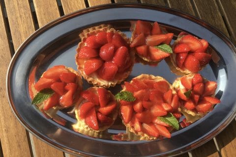Cliquez pour zoomer ! Tarte aux fraises Thermomix par tchanmela
