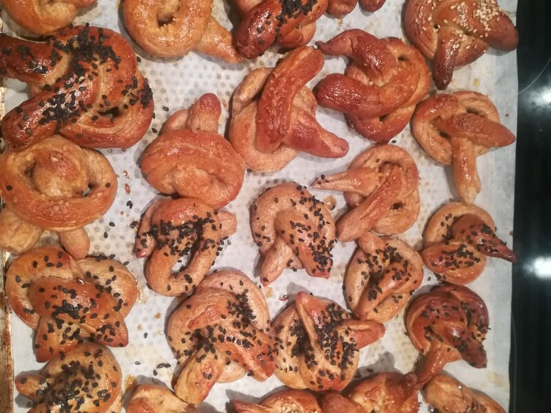 Cliquez pour zoomer ! Bretzels Thermomix par Nadia Nicolas