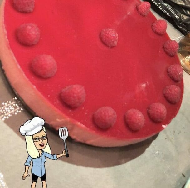 Cliquez pour zoomer ! Bavarois aux framboises Thermomix par Helenepcn