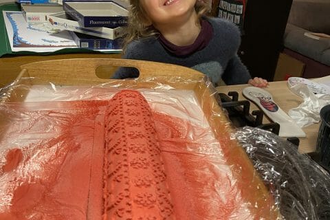 Cliquez pour zoomer ! Bûche citron et framboises Thermomix par MorganeDG