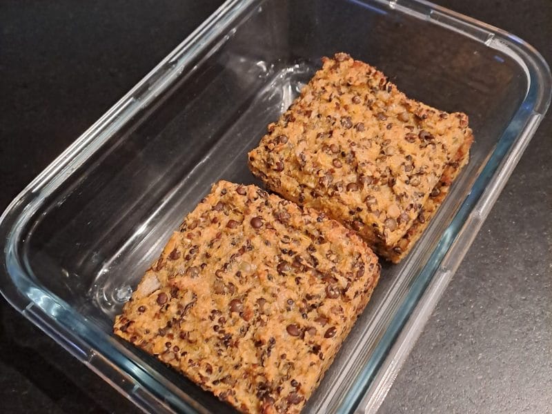 Cliquez pour zoomer ! Galettes de lentilles et quinoa Thermomix par natnet84