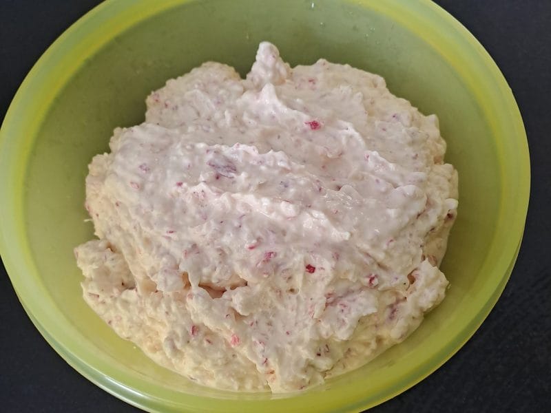 Cliquez pour zoomer ! Rillettes de radis roses au cheese cream Thermomix par natnet84