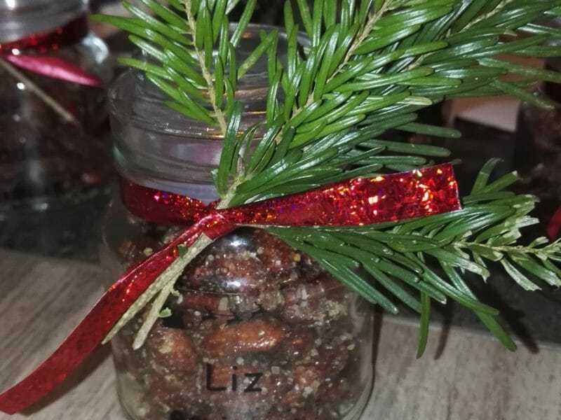 Cliquez pour zoomer ! Amandes grillées à la cannelle et au miel Thermomix par MC66