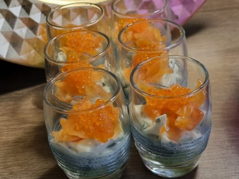 Cliquez pour zoomer ! Verrines saumon avocat Thermomix par Caroline_Nicolas